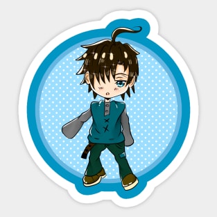 cool boy cartoon funny cute Sticker